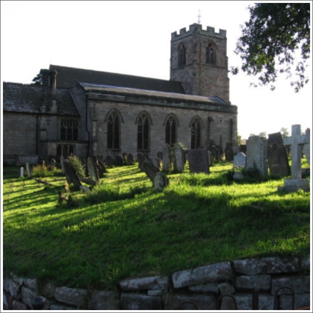 Church at Ellastone, Staffordshire